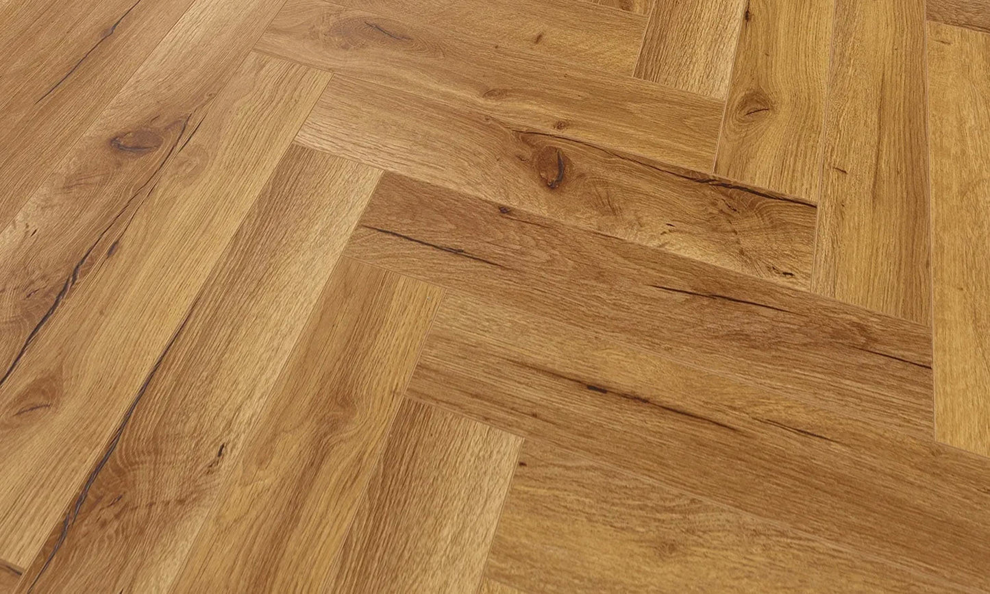 Lunara 12mm Herringbone Laminate