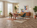 Housewarming - Rich Heritage Oak Basket Weave LVT roomset