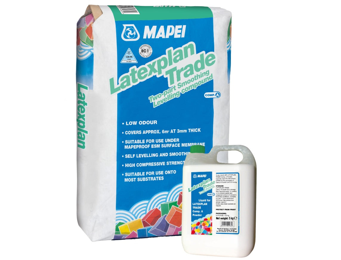 Latexplan Trade Smoothing Compound 30kg (Two-Part Latex)