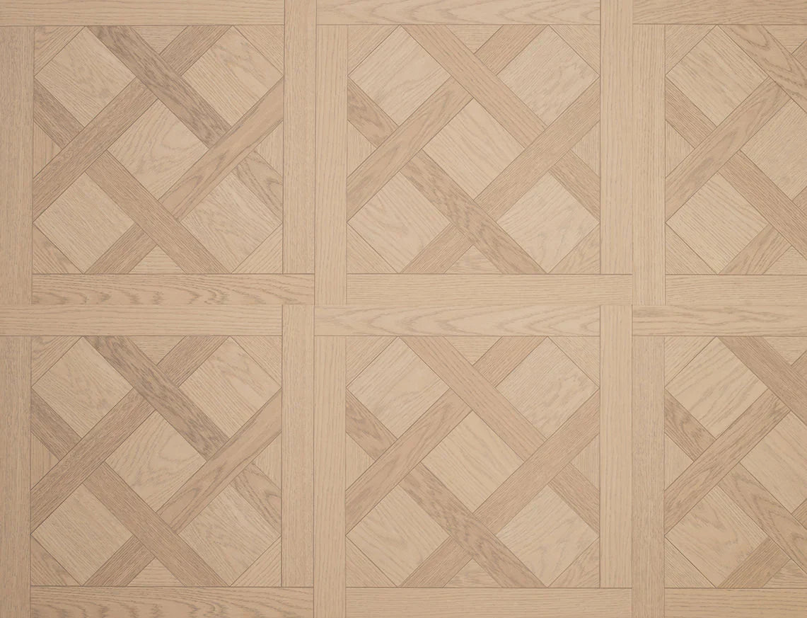 Blonde Oak 12mm Basket Weave Straight Laminate