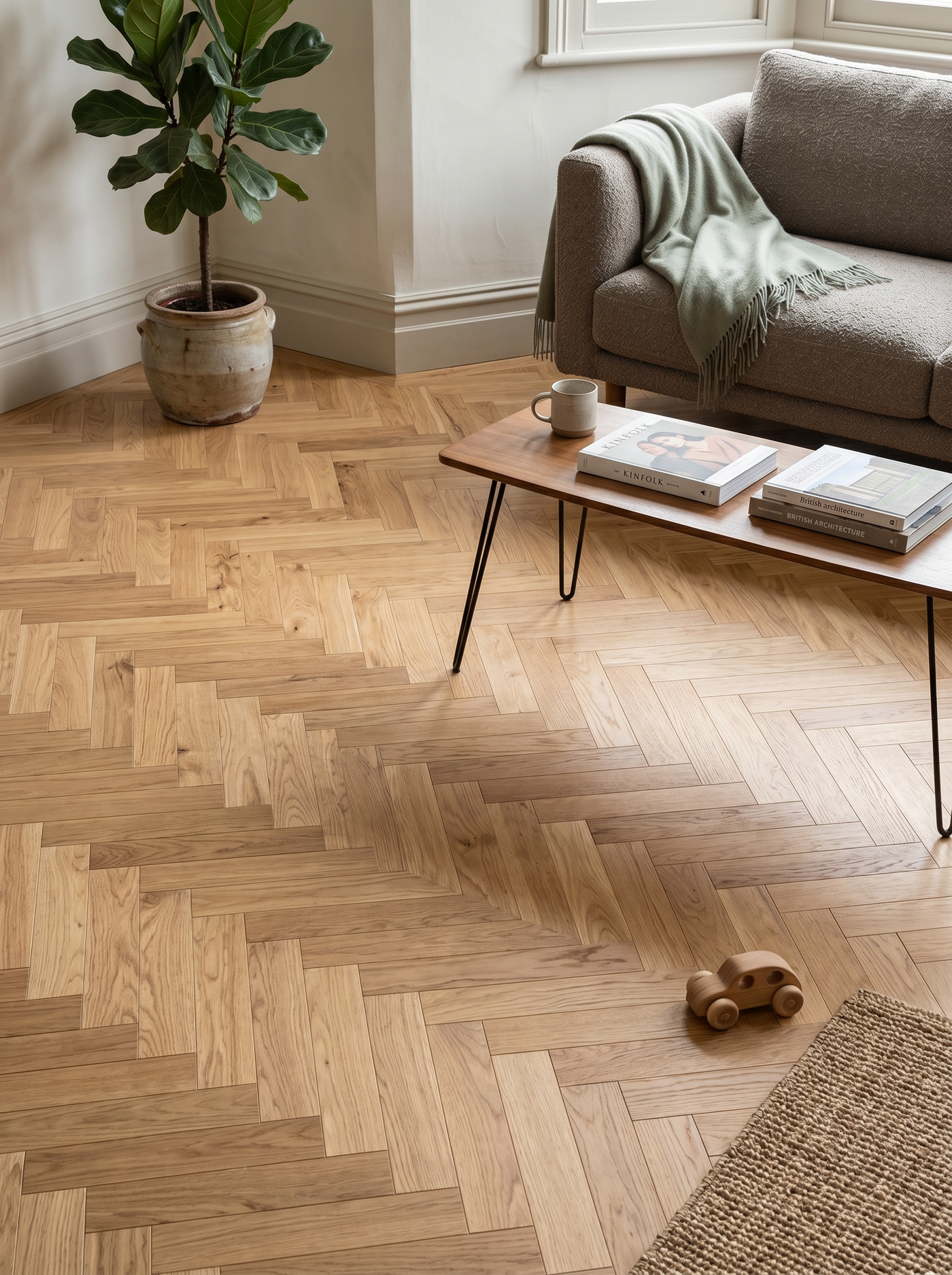 Cluny Herringbone 20/6 Engineered Oak