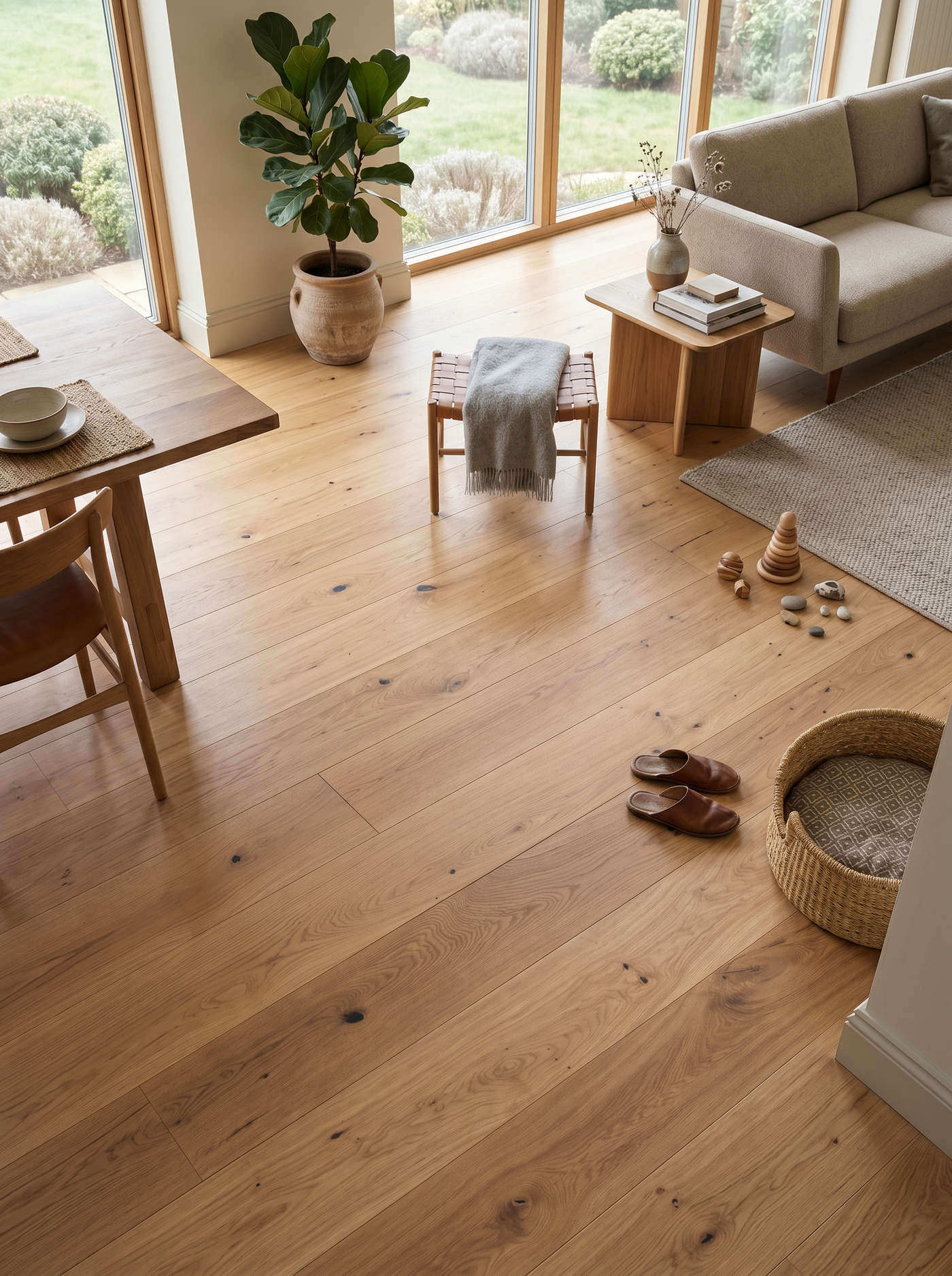 Cosenza Oak Straight Engineered 20/6mm 190mm