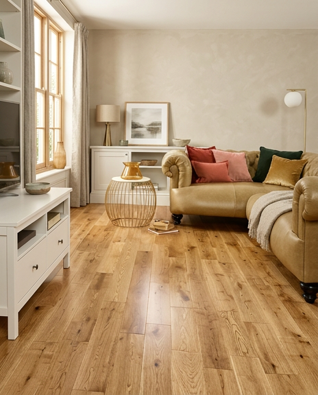 Heritage Light Oak Solid Wood Straight Flooring