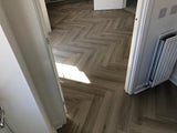 Smokey Oak 5.5mm Herringbone Waterproof Click Vinyl