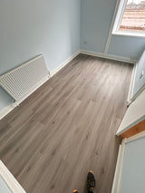 Smokey Oak  5.5mm Herringbone Waterproof Click Vinyl