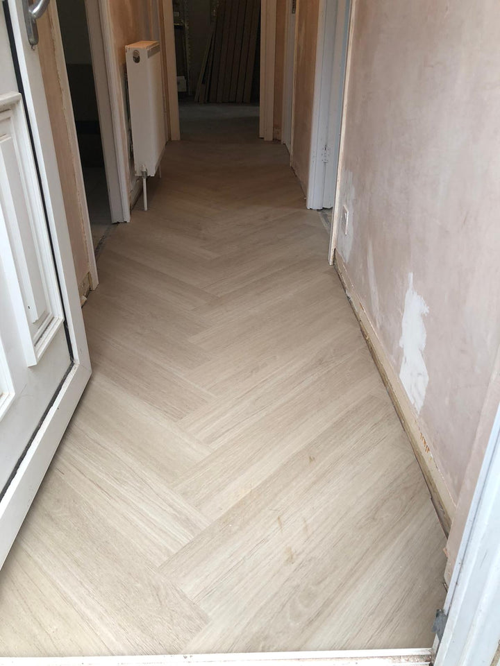 Dune Drift 5.5mm Herringbone Waterproof Click Vinyl