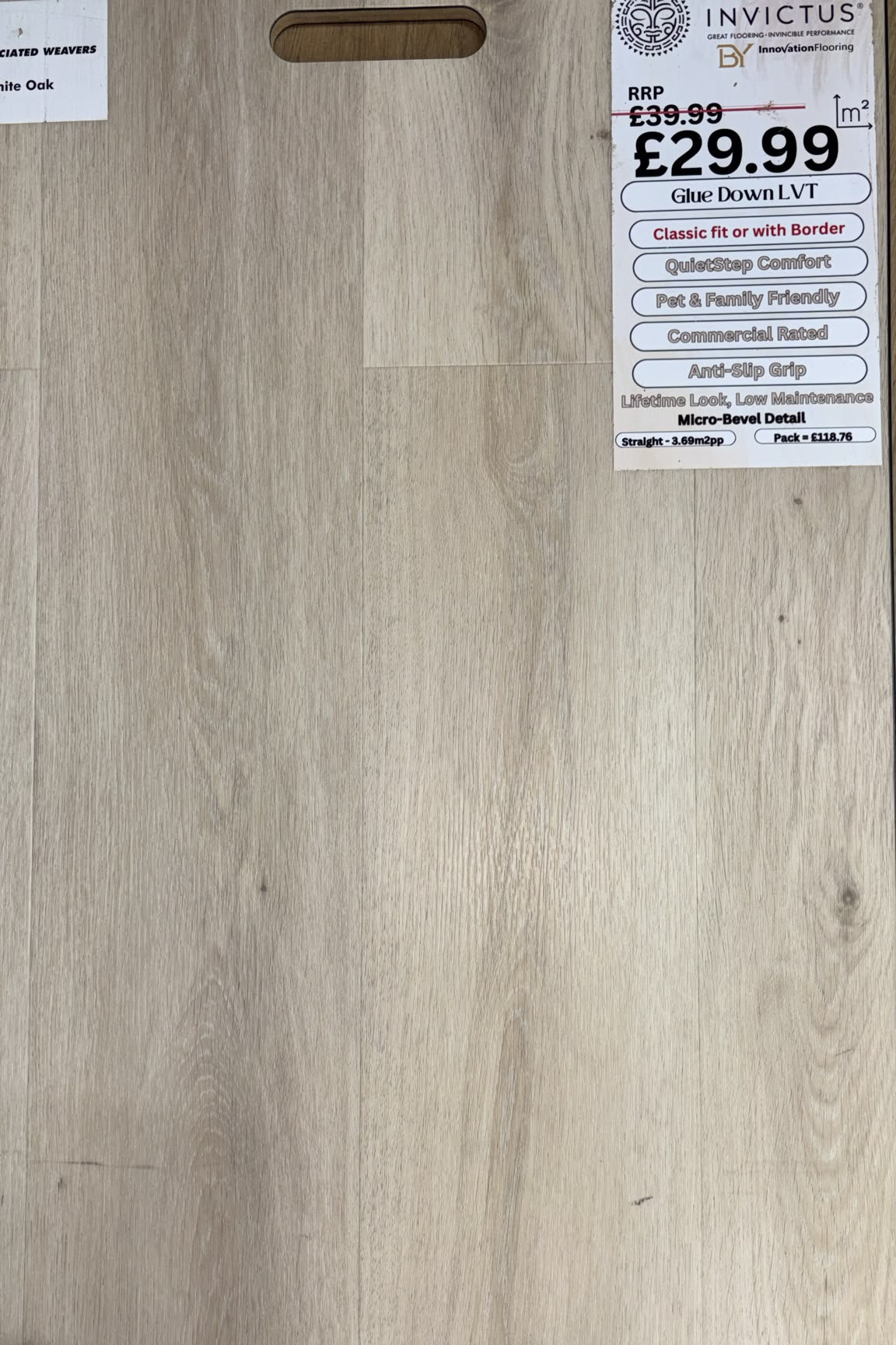 Invictus Dryback 55 — White Oak (Plank)