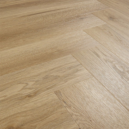 Weathered Oak 5.5mm Herringbone Waterproof Click Vinyl