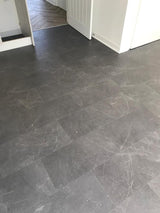 Obsidian Slate 5.5mm Tile Effect Waterproof Click Vinyl