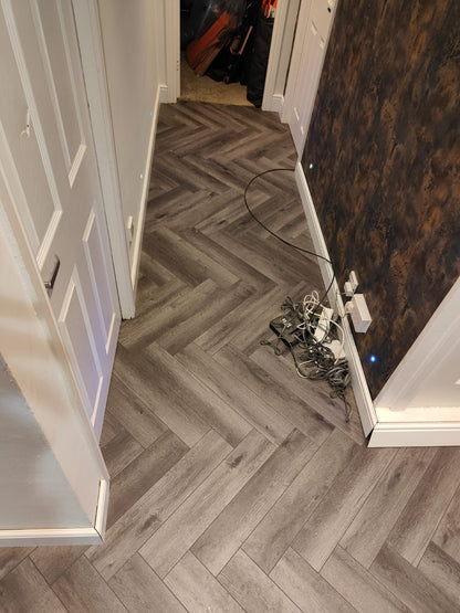 Steelwood Oak 5.0mm Herringbone Waterproof Click Vinyl