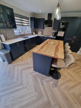 Tidal Oak 5.0mm Herringbone Waterproof Click Vinyl