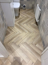 Tidal Oak 5.0mm Herringbone Waterproof Click Vinyl
