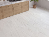White Marbled Stone 10mm Tile Laminate