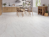White Marbled Stone 10mm Tile Laminate