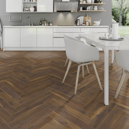 Ardennes Oak 12mm Herringbone Laminate