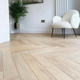 Montclair Oak 12mm Herringbone Laminate