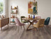 Slow Morning - Ash Brown Oak Straight Plank LVT roomset