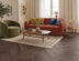 Double Espresso - Rich Brown Oak Herringbone LVT roomset