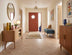 Daydream - Beige Brown Oak Basket Weave LVT roomset