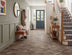 Last Chapter - Ash Brown Oak Basket Weave LVT roomset