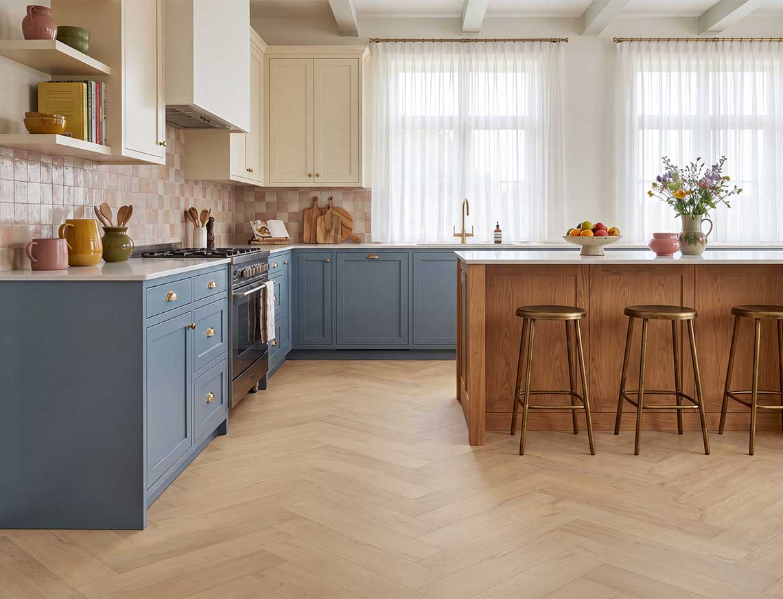 Date Night - Light Natural Oak LVT roomset