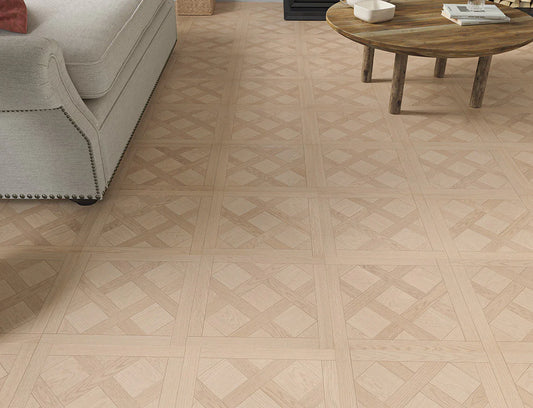 Blonde Oak 12mm Basket Weave Straight Laminate