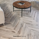 Lyon Oak 12mm Herringbone Laminate