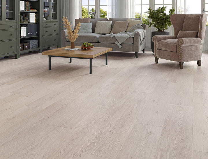 Pale Oak 12mm Straight Laminate