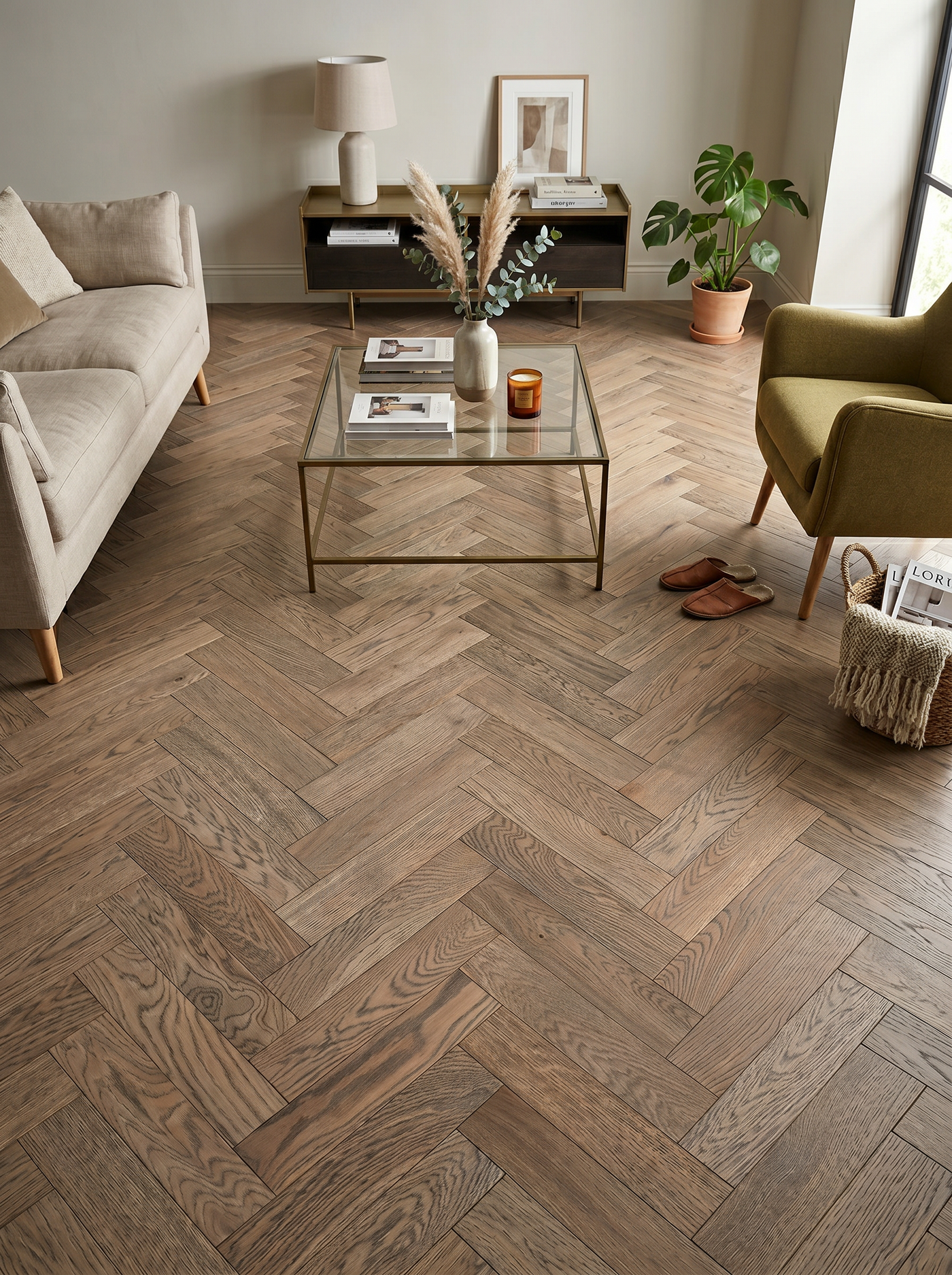 Castello Oak Herringbone Engineered 15/4mm