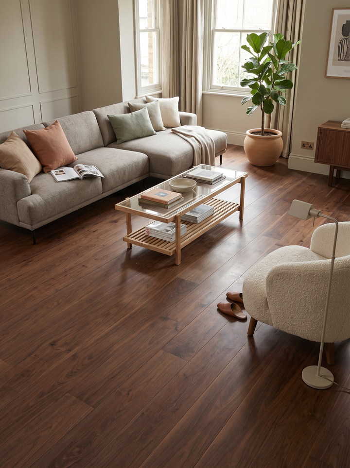 Cortina Walnut Straight Engineered 14/3mm 190mm
