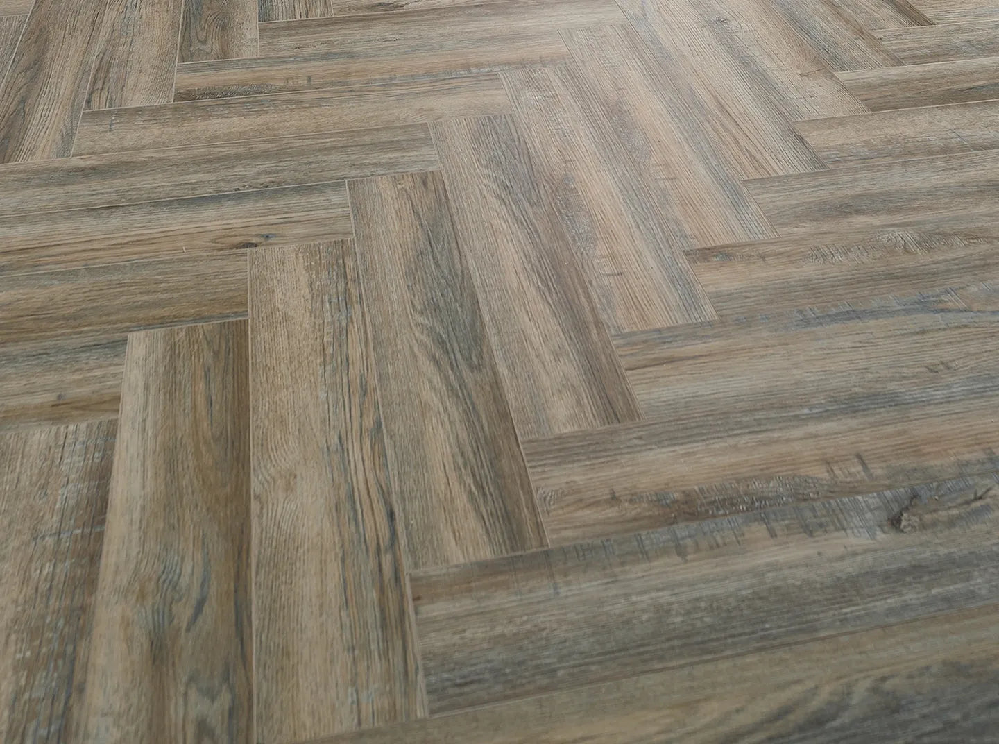 Antique Oak 5.0mm Herringbone Waterproof Click Vinyl