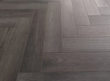 Charcoal Grey 5.0mm Herringbone Waterproof Click Vinyl