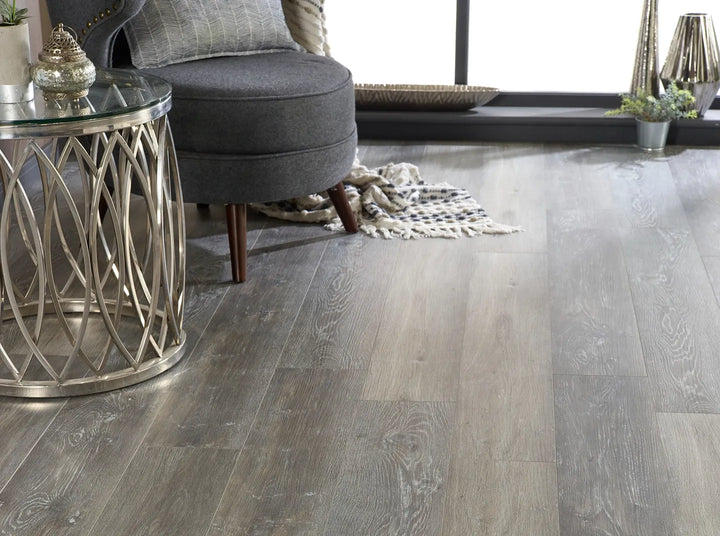 Charred Taupe 5.0mm Straight Waterproof Click Vinyl
