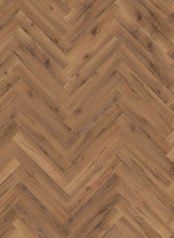 Lignum Fusion Premium — Robust Fumed Oak Herringbone