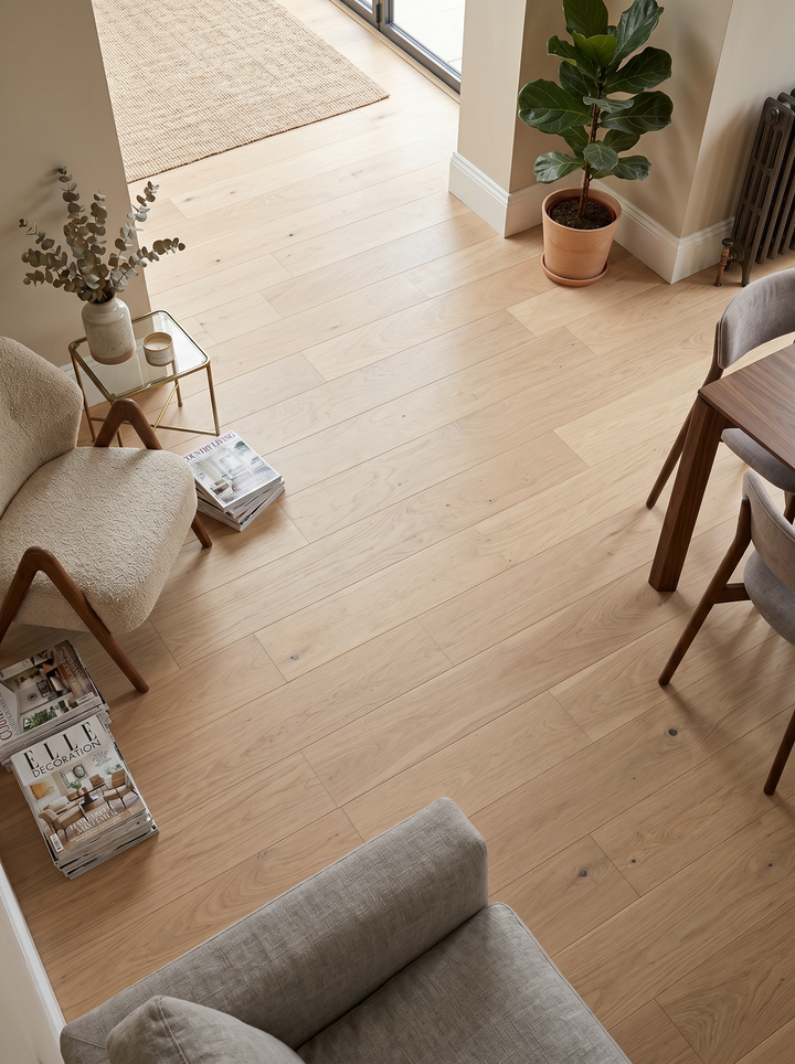 Spoleto Oak Straight Engineered 10/2.5mm 125mm