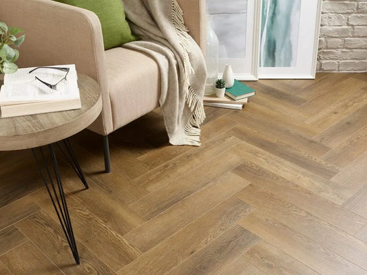 Havana Oak 5.0mm Herringbone Waterproof Click Vinyl