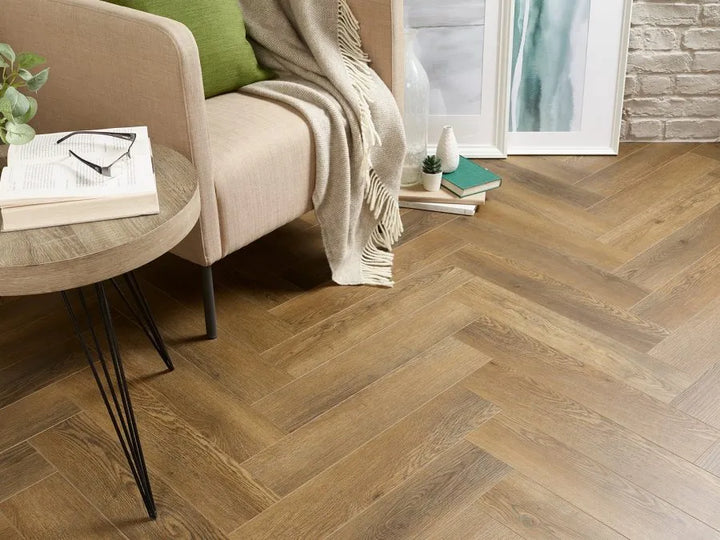Havana Oak 5.0mm Herringbone Waterproof Click Vinyl