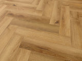 Cognac Oak 5.0mm Herringbone Waterproof Click Vinyl